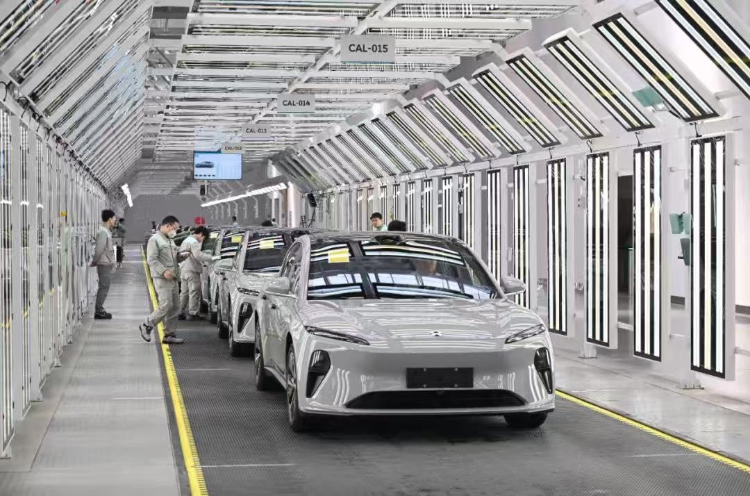 car testing line